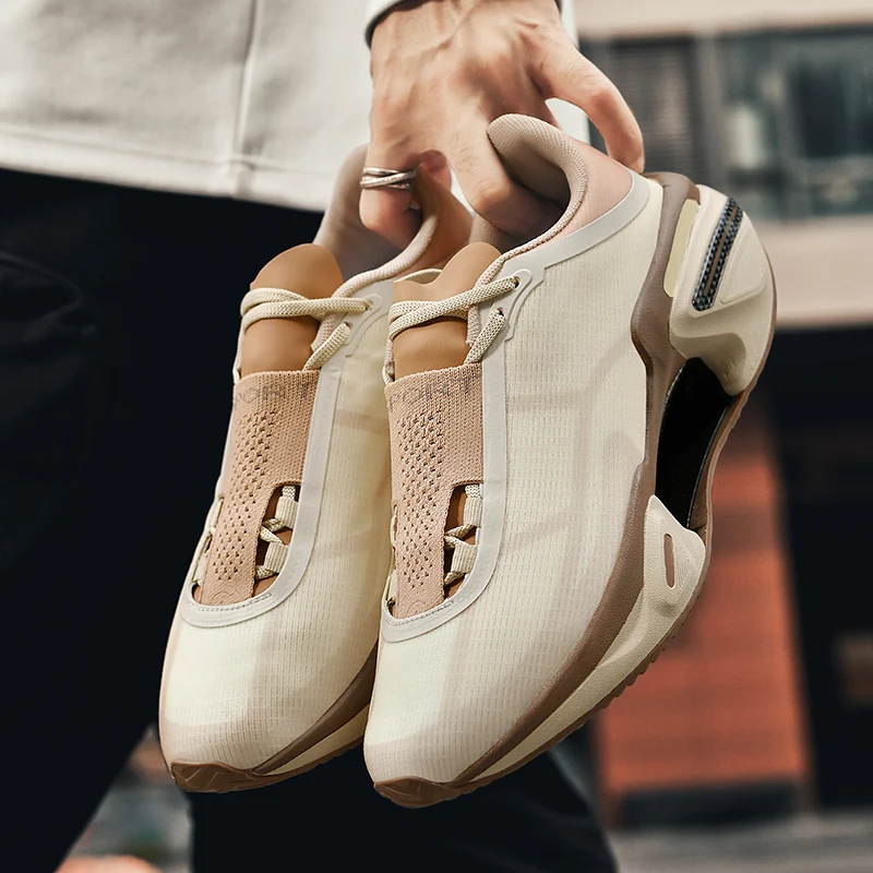 Chaussure Homme Hommes chaussures baskets mâle tenis chaussures de luxe hommes entraîneur décontracté course respirant mode mocassins chaussures de course pour hommes