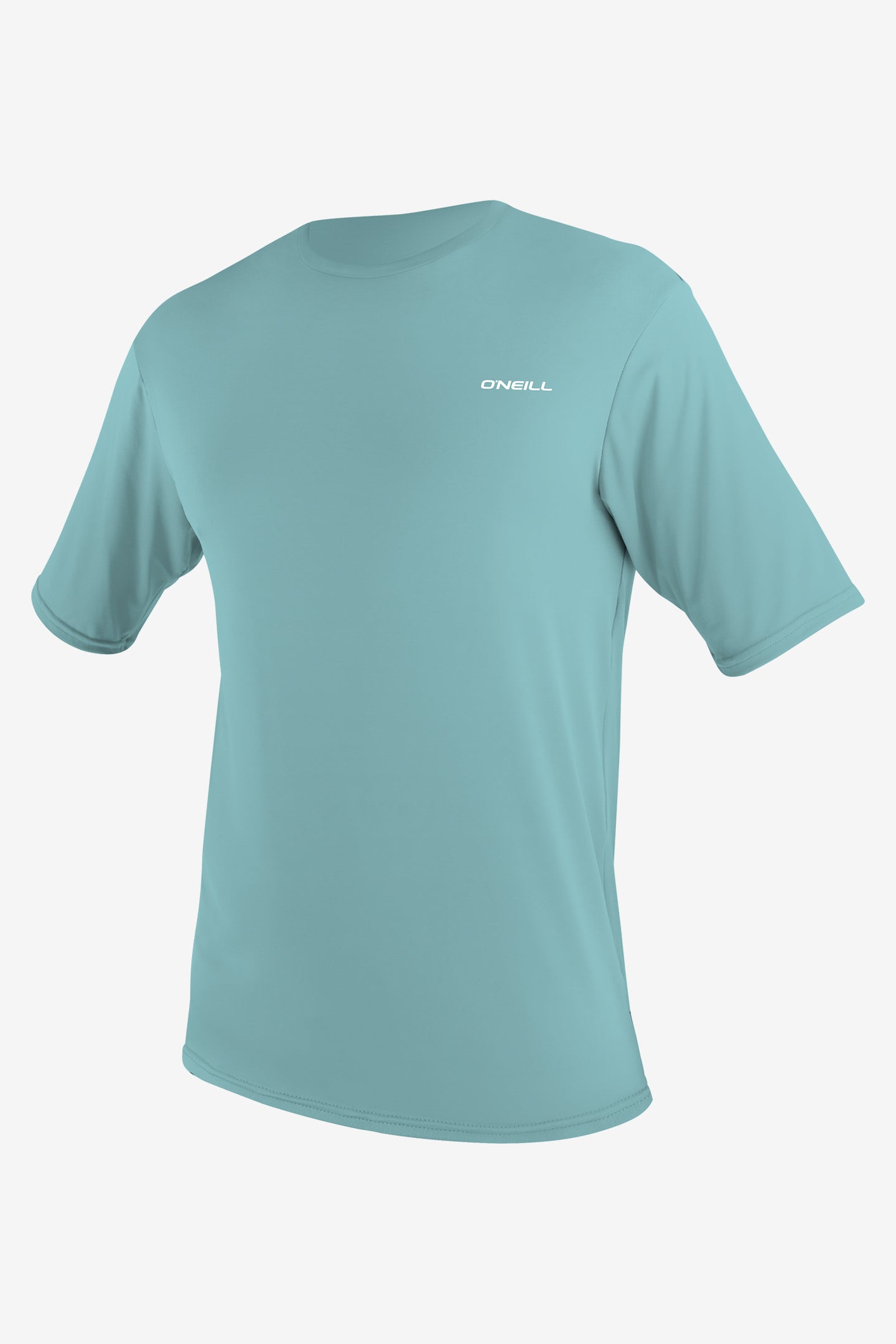 O'Neill Men's Basic Skins-2 Short Sleeves Sun Shirt in Canal Blu, Size Small, Polyester/Spandex
