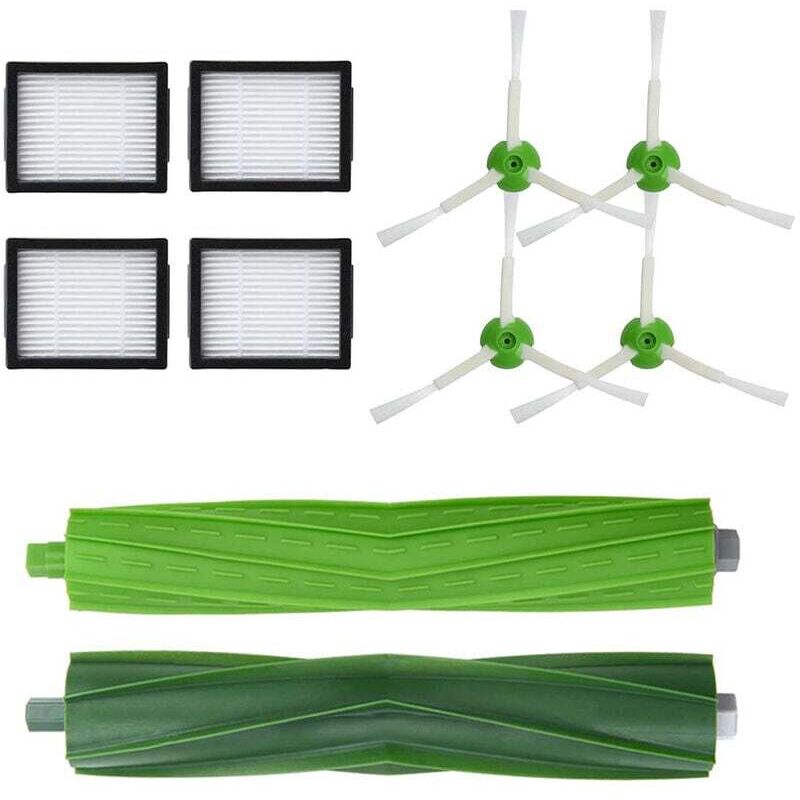 Compatibile Con Irobot Roomba Kit Di Ricambio Accessori Compatibile Con Irobot Roomba I3/i3+/i4/i7/i7+/e5/e6/e7 Kit Di Manutenzione Per Aspirapolvere Kit Di Pulizia Spazzola Filtro Ricambio 9 Pezzi
