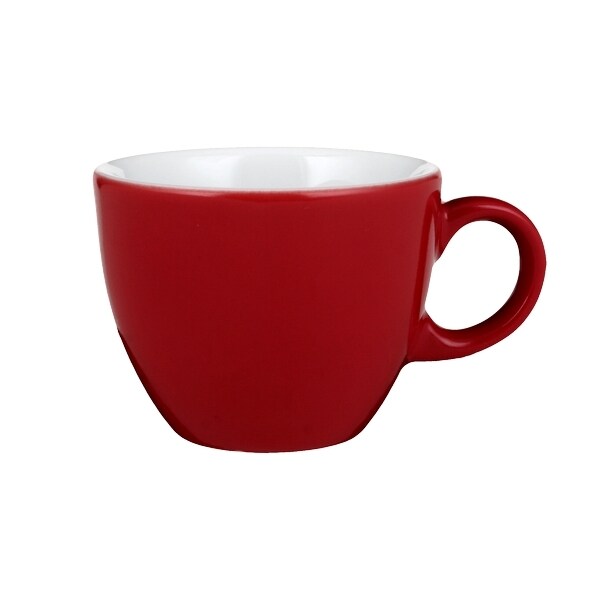 Esmeyer 6 x Seltmann Obere zur Espressotasse 1132, Form: V I P., Dekor: 10324 Rot Image