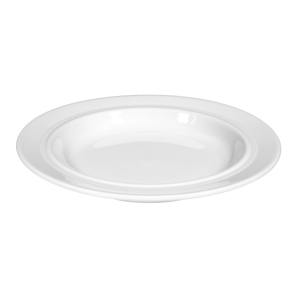 Esmeyer 6 x Seltmann Teller halbtief 25,5 cm, Form: Vitalis, Dekor: 34689 grüne Lanzen Image