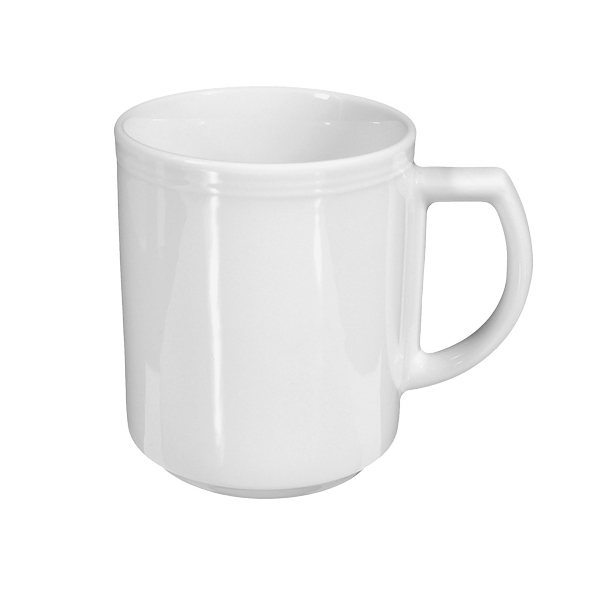 Esmeyer 6 x Seltmann Becher mit Henkel 0,30 l, Form: Vitalis, Dekor: 34690 terrakotta Lanzen Image