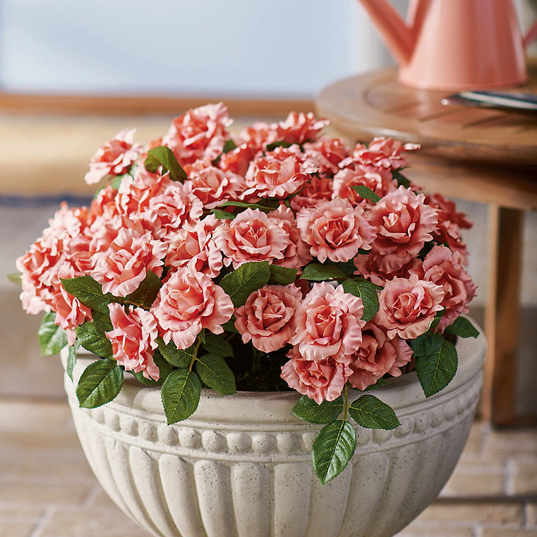 Roses Urn Filler - Pink - Grandin Road