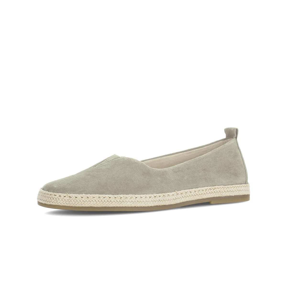 Slipper GABOR "Slipper Rauleder", Damen, Gr. 39, grün, Schuhe Slipper