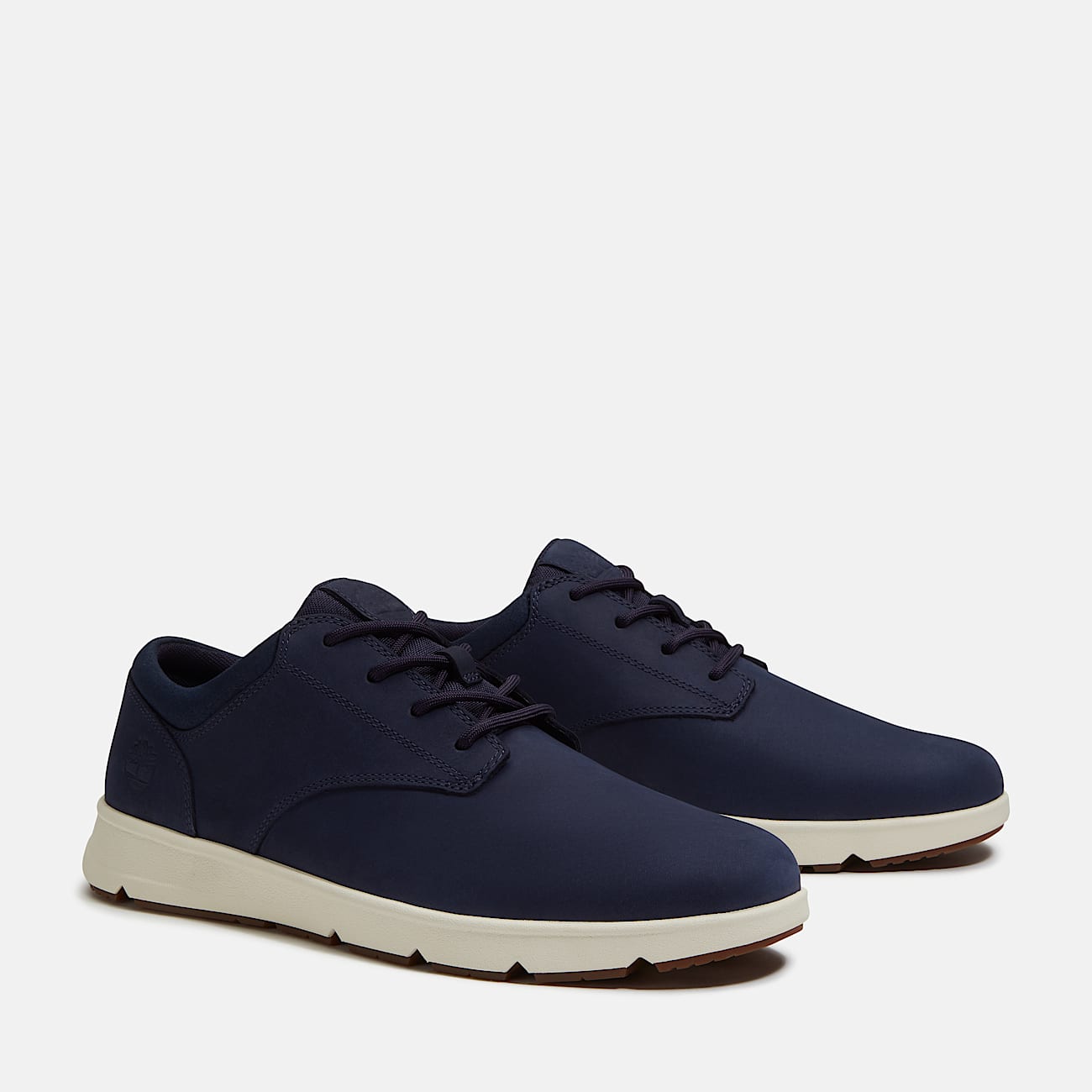 Sneaker TIMBERLAND "PARKER STREET LOW LACE UP SNEAKER", Damen, Gr. 44,5, dk blu nubuck, Leder, Schuhe Sneaker, aus Premium Timberland Leder