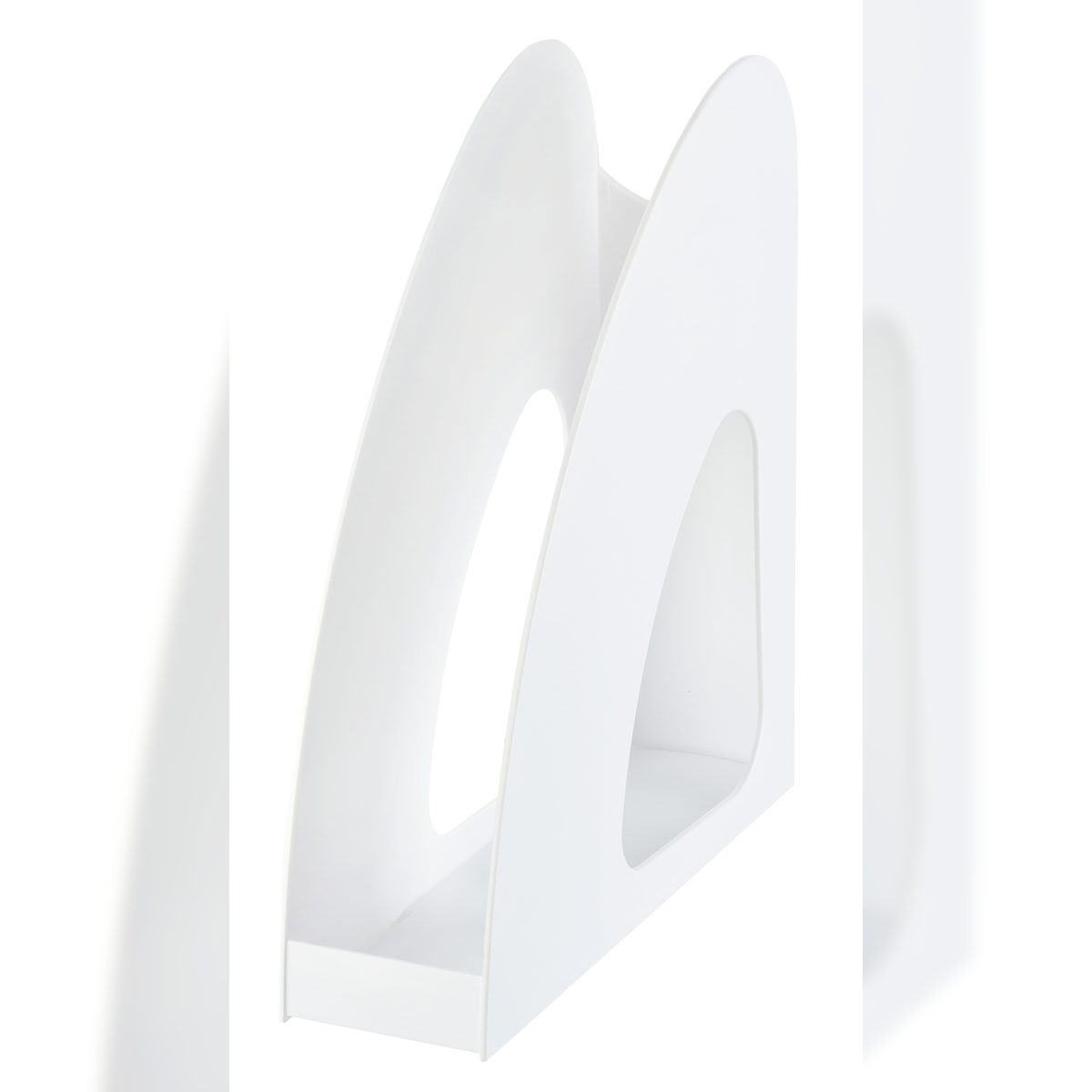 HAN 1610-12D 10 STK Stehsammler TWIN weiß Magazinsammler Image