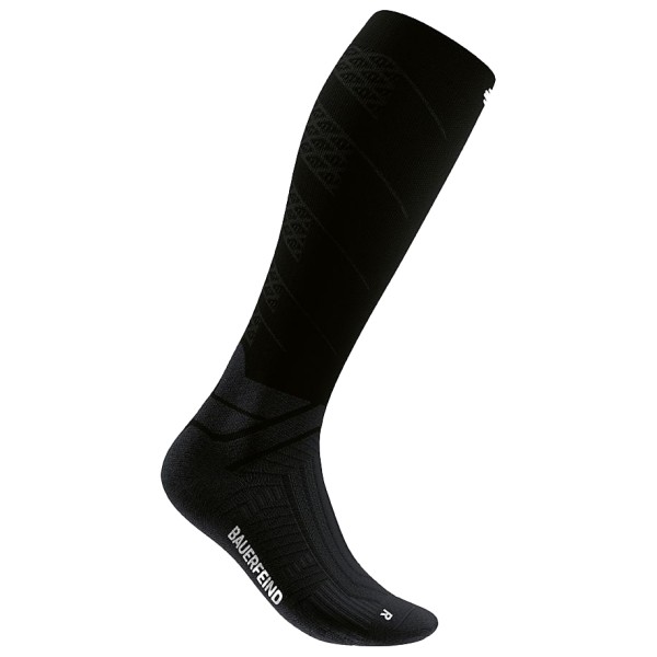 Bauerfeind Sports - Run Performance Compression Socks - Laufsocken 38-41 - M: 38-44 cm | EU 38-41 grau