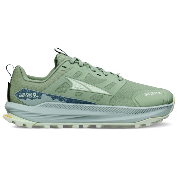 Altra - Women's Lone Peak 9+ GTX - Trailrunningschuhe 37,5 | EU 37,5 grün