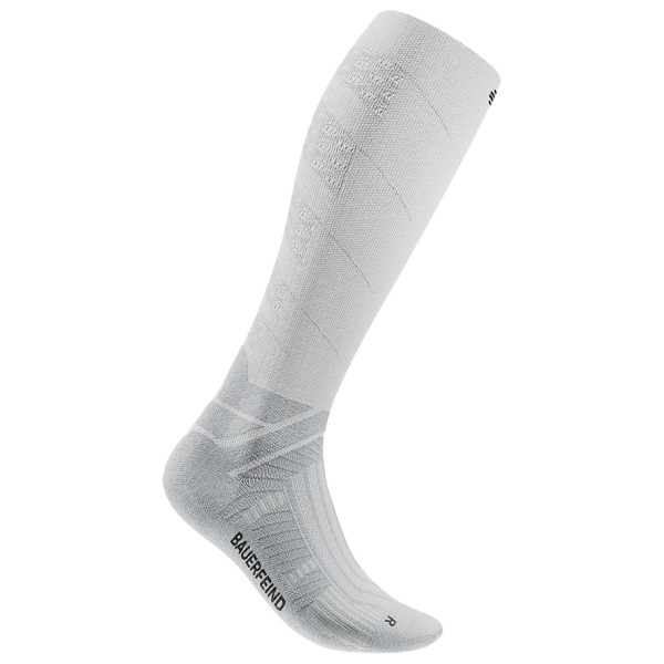 Bauerfeind Sports - Run Performance Compression Socks - Laufsocken 38-41 - M: 38-44 cm | EU 38-41 grau