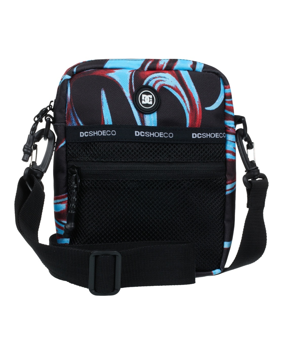 Schultertasche DC SHOES "Starcher", Damen, liquid fuego schwarz, Obermaterial: 100% Microfaser;, Taschen Schultertasche