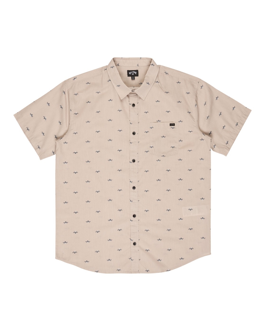 Funktionshemd BILLABONG "Sundays", Herren, Gr. M, US-Größen, ash rose, Obermaterial:52% Baumwolle, 48% Lyocell;, Hemden