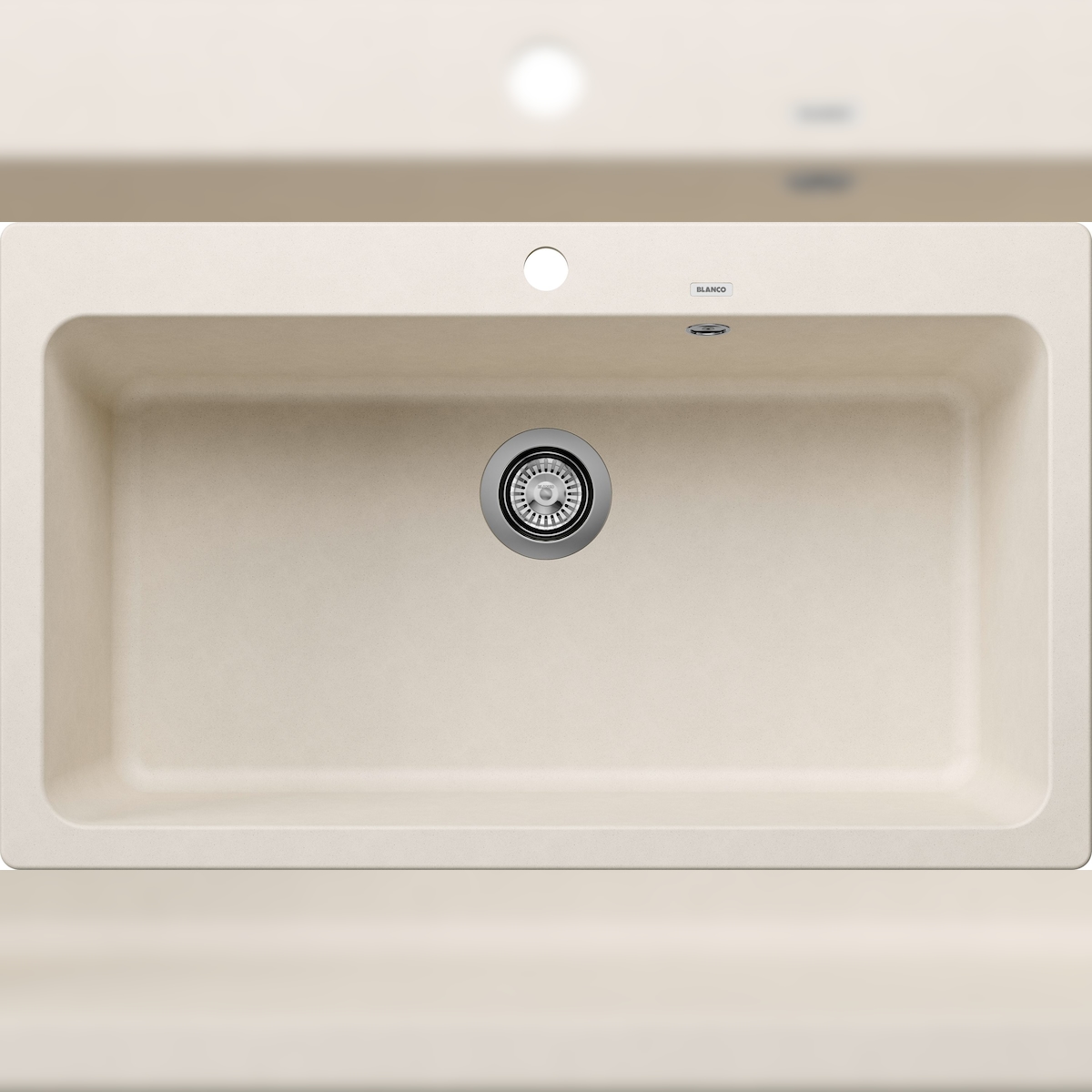 BLANCO GmbH + Co KG Blanco Naya XL 9 - 527316 Vulkangrau - Granitspüle, Einbauspüle, Unterbauspüle Image