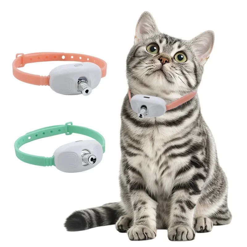 Laser Cat Toy Collar Attachment Cat Collar Laser For Hands Free Play, Interactive Cat Toy For Indoor Cats bisque