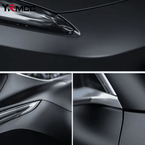 Matte Black Vinyl Car Sticker Wrap Waterproof Auto And Motorcycle Film matte Black 50cmx200cm