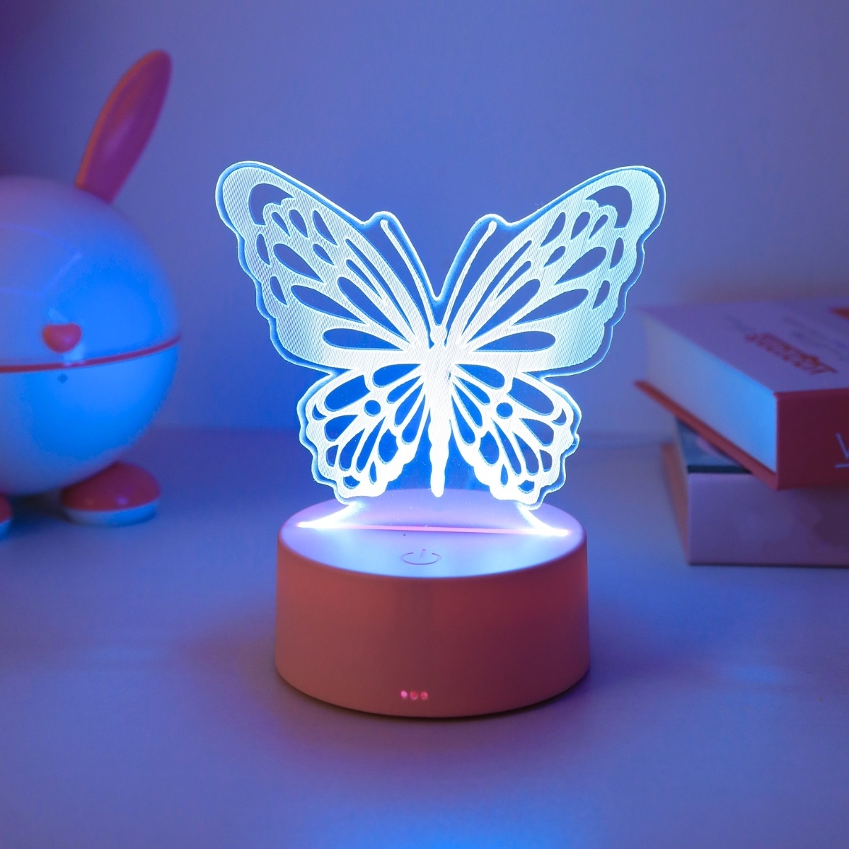 USB Butterfly 3D Night Light, Creative Table Decoration, Bedroom And Living Room Light, Perfect Birthday Gift USB Butterfly 3D Night Light, Creative Table Decoration, Bedroom And Living Room Light, Perfect Birthday Gift