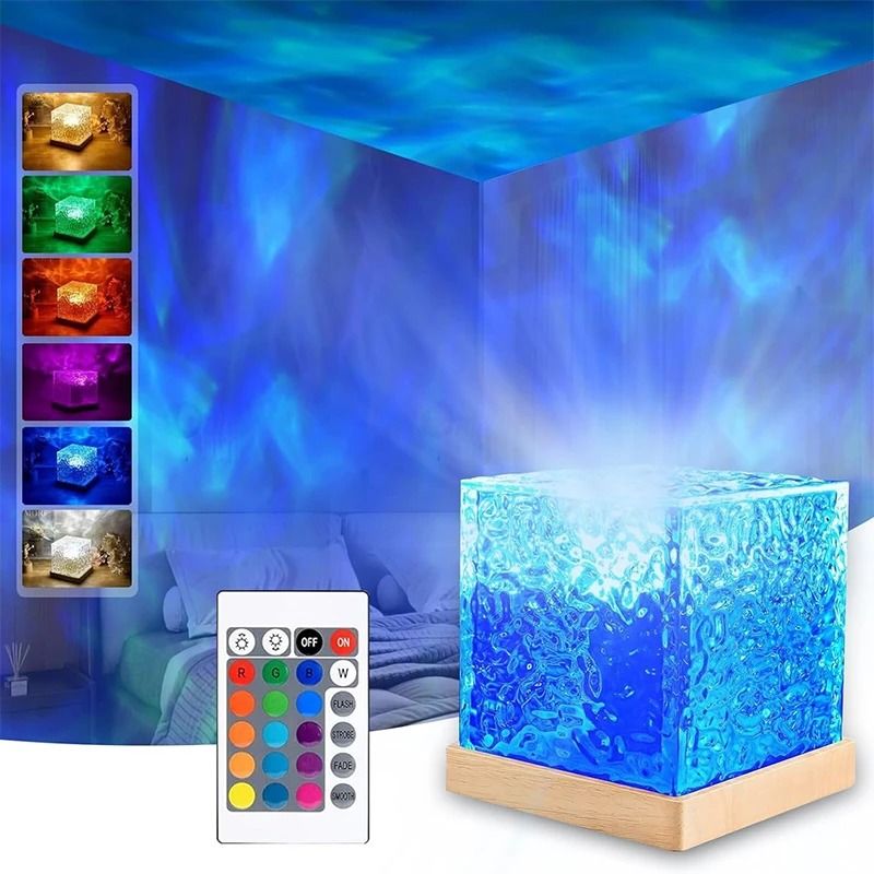 Ocean Wave Projector Light Midnight Aura Aurora Glow Lamp Ocean Wave Projector Light Midnight Aura Aurora Glow Lamp