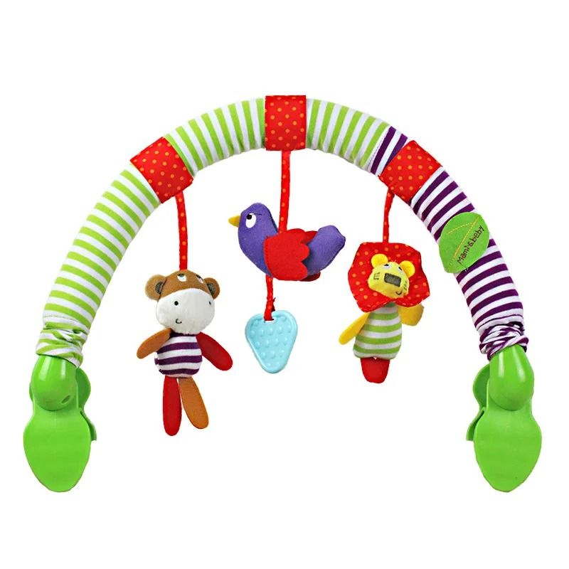 New Hanging Spiral Rattle Stroller Toy Soft Plush Crib Car Seat Lathe Activity Toy New Hanging Spiral Rattle Stroller Toy Soft Plush Crib Car Seat Lathe Activity Toy