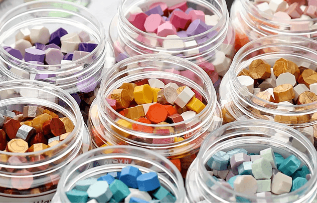 Pearlescent Wax Seal Beads Mix Color For Envelope And Craft Sealing 10