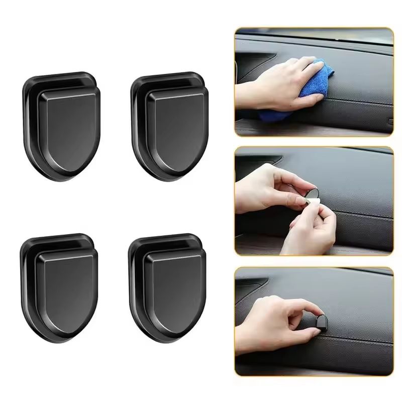 Mini Self Adhesive Car Hooks For Cables Keys And Accessories 10pcs