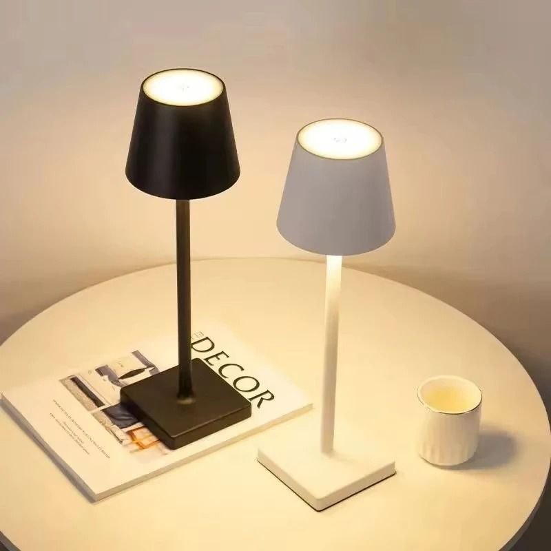 Rechargeable LED Table Lamp black