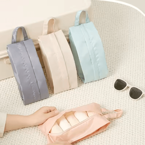 Travel Underwear Organizer Bag Multi Function Portable Storage For Underwear, Socks & Lingerie 1pc blue