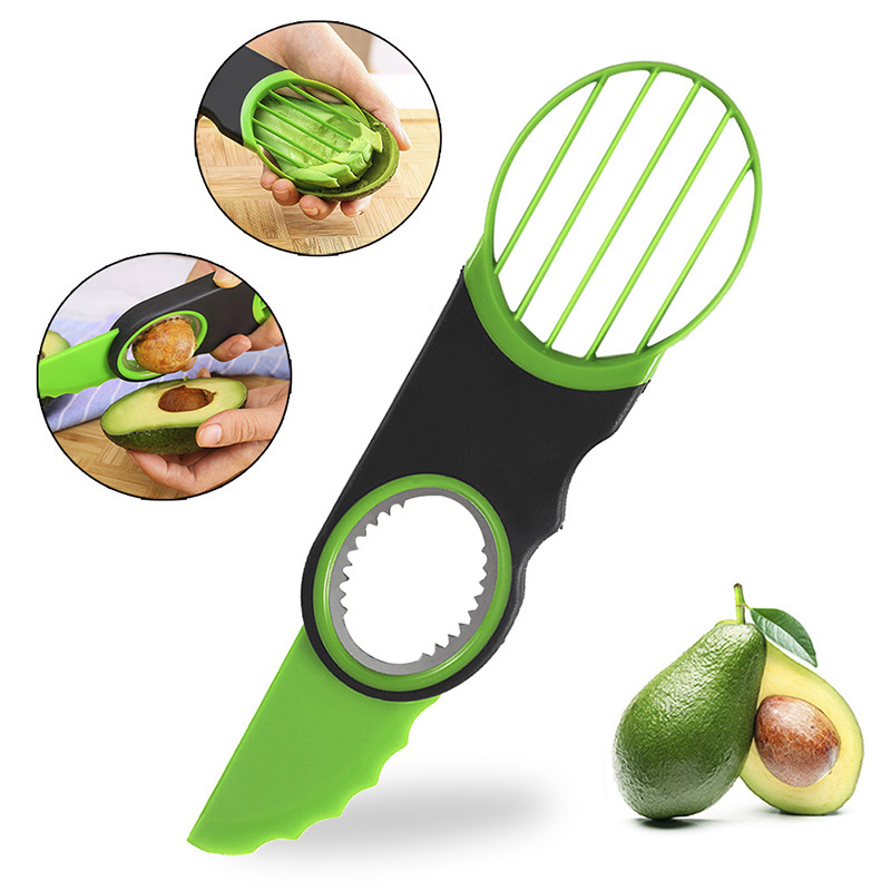 All in One Avocado Peeler And Slicer, Avocado Slicer And Pitter For Hass And Florida Avocados 1pcs