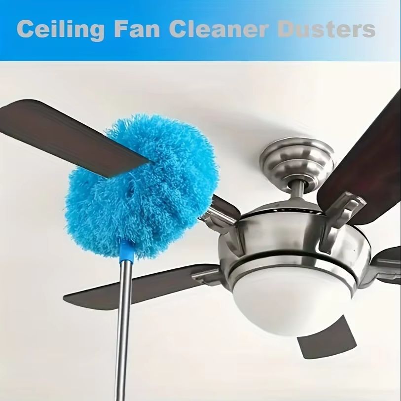 Extendable Chicken Feather Duster With Electrostatic Dust Collector For Household Cleaning Extendable Chicken Feather Duster With Electrostatic Dust Collector For Household Cleaning
