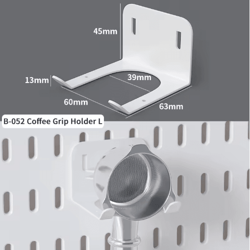 DIY Pegboard Wall Organizer Kit Modular No Drill Hanging Panels For Craft Rooms b Pegboard 2 4pcs