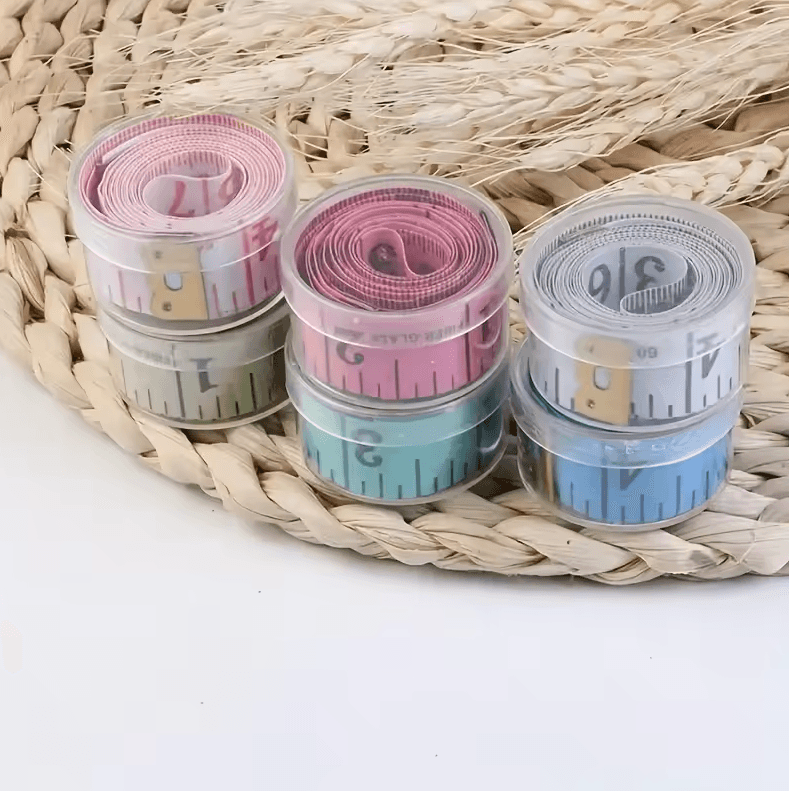 60in Soft Sewing Measuring Tape Tailor & Body Measurement Ruler (Random Color) 1pc Random Color