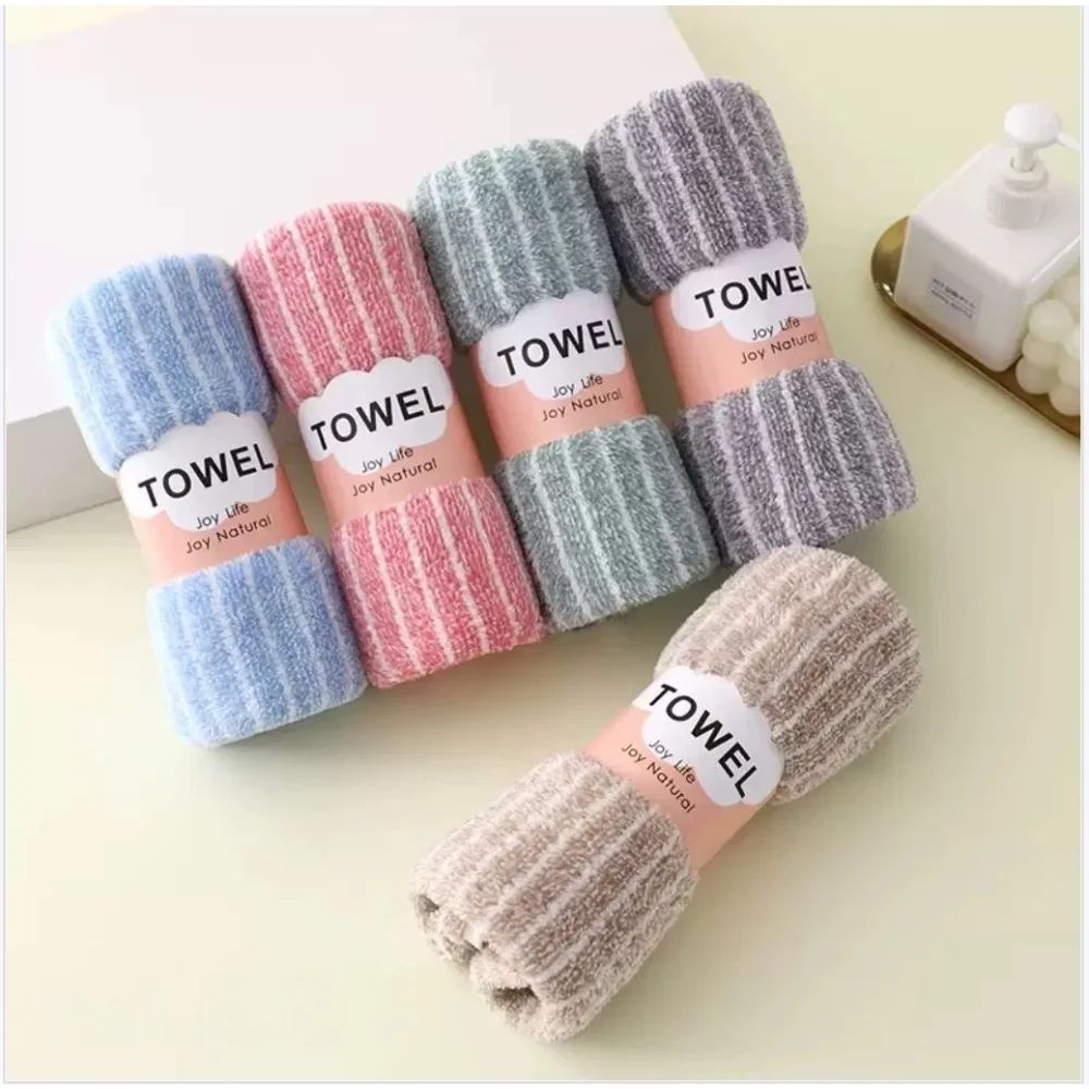 Quick Dry Striped Bath Towel Ultra Absorbent Bathroom & Spa Towel For Home, Hotel, And Salon pink