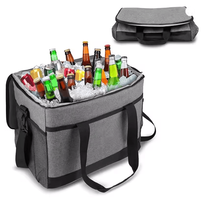 Large Capacity Leakproof Picnic Bag Insulated Lunch Tote c