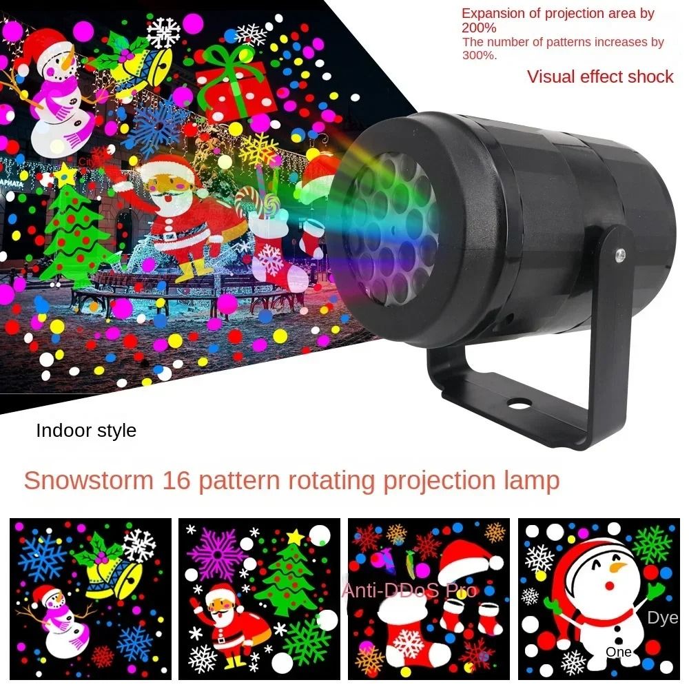 USB Snowflake Holiday Projector 360 Rotating LED Christmas Pattern Light USB Snowflake Holiday Projector 360 Rotating LED Christmas Pattern Light
