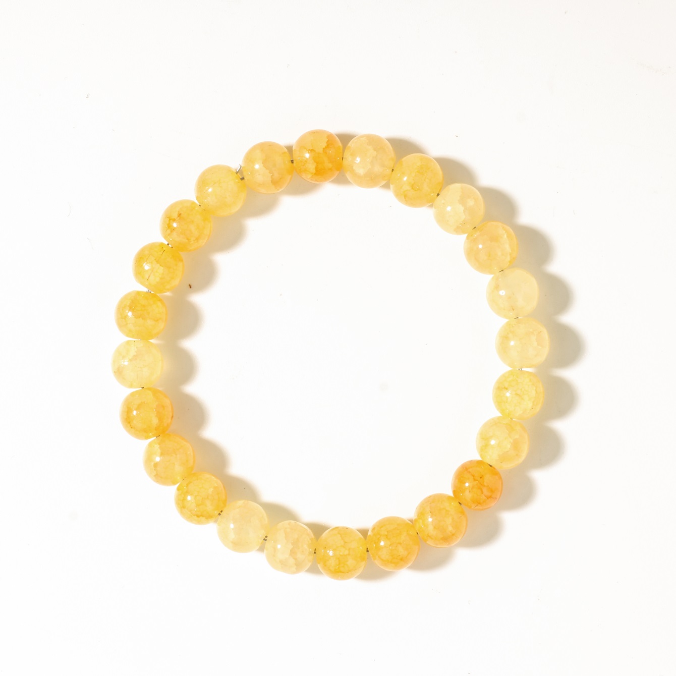 Citrine Crystal Beaded Bracelets Fashion Fall Jewelry Money Stone For Women And Men Citrine Crystal Beaded Bracelets Fashion Fall Jewelry Money Stone For Women And Men