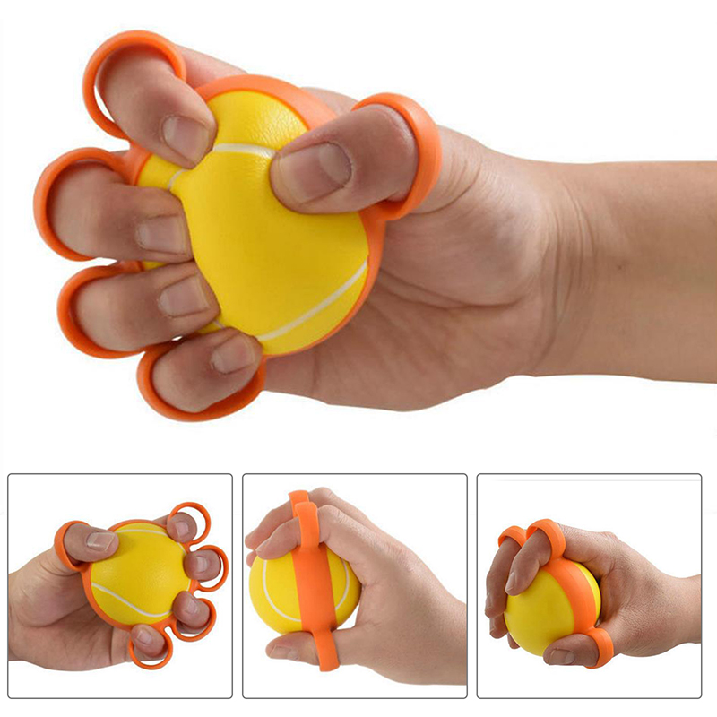 Finger Exercise Hand Therapy Ball, Grip Strength Trainer For Rehabilitation And Stress Relief Finger Exercise Hand Therapy Ball, Grip Strength Trainer For Rehabilitation And Stress Relief