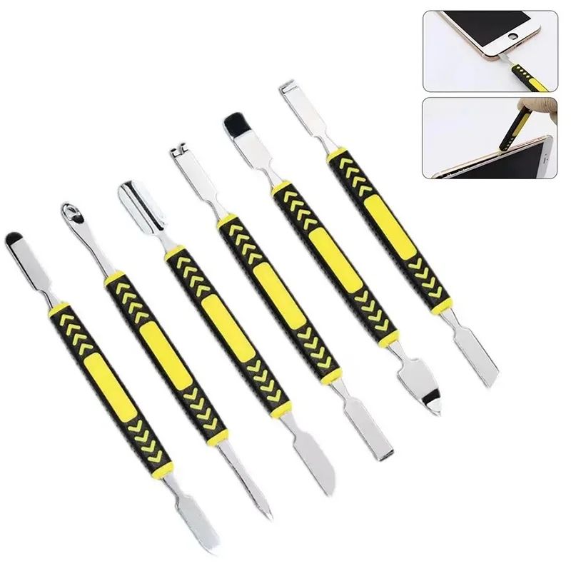 Metal Mini Crowbar Set Double Headed Pry Bar Tools For Precision Disassembly Metal Mini Crowbar Set Double Headed Pry Bar Tools For Precision Disassembly