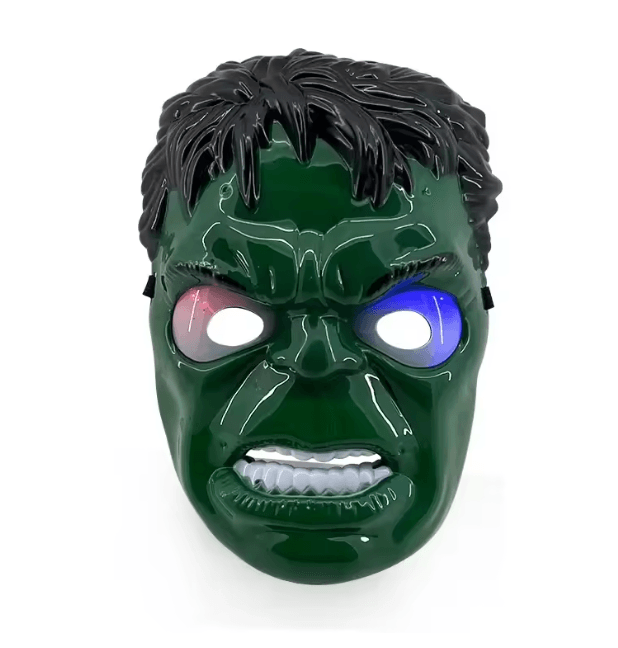 Kids Superhero LED Light Up Mask For Cosplay And Costume Play batman