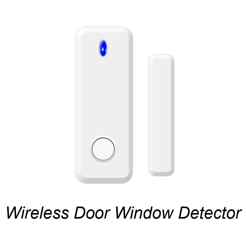 Wireless Door Window Sensor 433MHz Door Open Detector For Smart Home Alarm Systems 3 Pcs