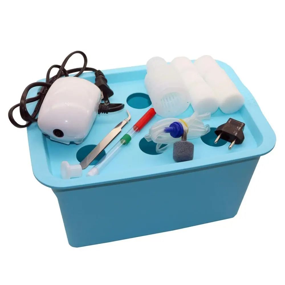 6 Hole Indoor Hydroponic Growth Kit Smart Deep Water Culture Garden Box grey 110v