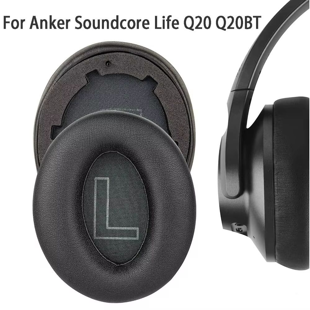 Replacement Ear Pads For Anker Soundcore Life Q20 Q20BT Headphones Earpads Cushion Repair Parts 4pcs Covers