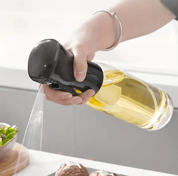 200 300 500ml Oil Spray Bottle Olive Oil Dispenser For Kitchen Cooking 3pcs 200ml Black