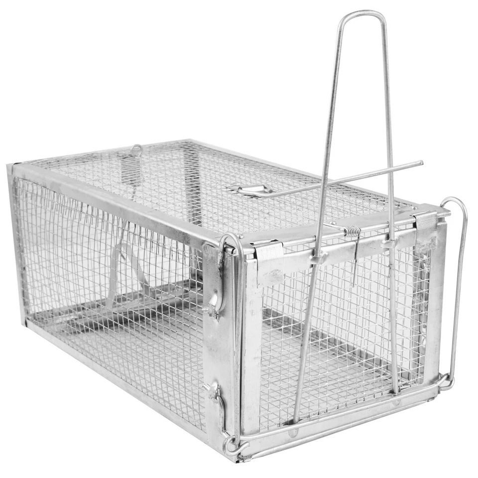 Small Live Animal Trap Cage, Humane Rat Trap For Rodent Control, Non Toxic Pest Bait Trap, Catch Mice, Rats Small Live Animal Trap Cage, Humane Rat Trap For Rodent Control, Non Toxic Pest Bait Trap, Catch Mice, Rats