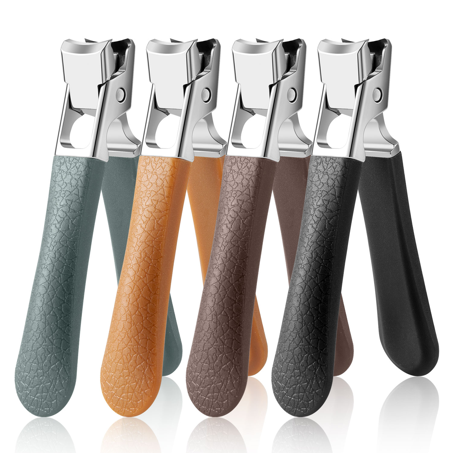 Clipper For Thick Nails, Heavy Duty Large Jaw Opening, Unisex Manicure Tools, For Finger Nails And Toe Nails green