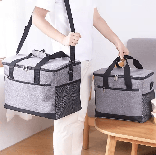 Large Capacity Leakproof Picnic Cooler Bag Insulated Lunch Tote d