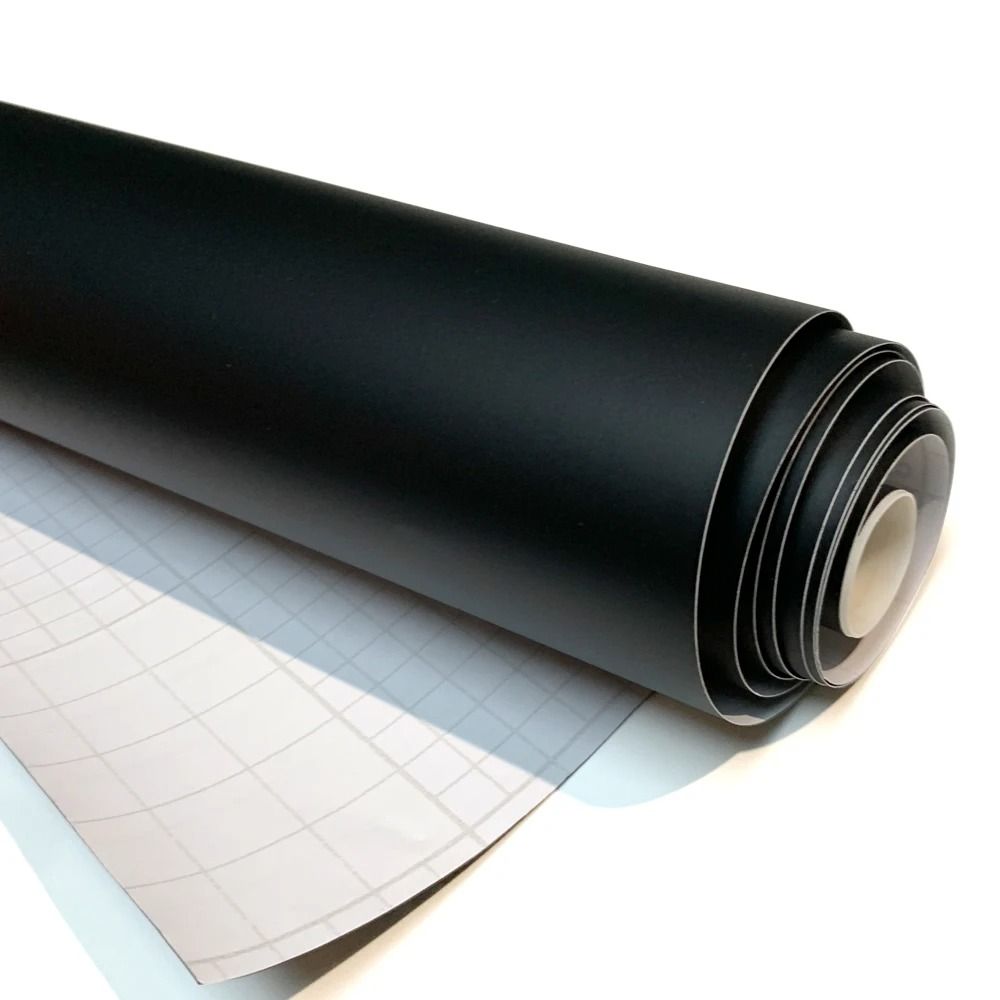 Matte Black Vinyl Wrap Car Body Film Waterproof Auto Tuning Sticker glossy Black 50x150 Cm