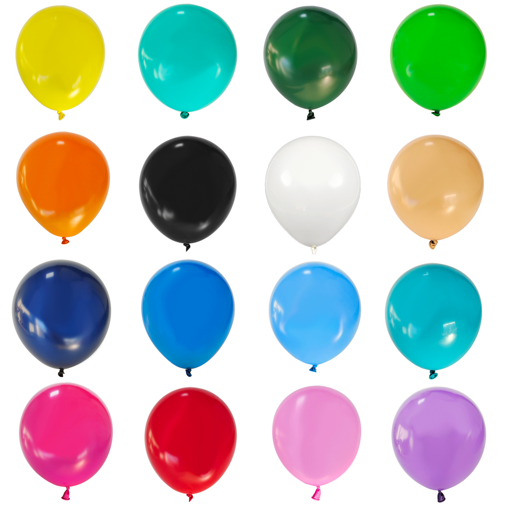 Happy Birthday Party Matte Latex Balloon, Wedding & Xmas Baby Gift Decorations purple 20 Pcs