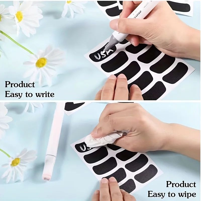 Waterproof Eye Black Stickers For Game Day Self Adhesive Sports Face Strips (Erasable) 10pcs