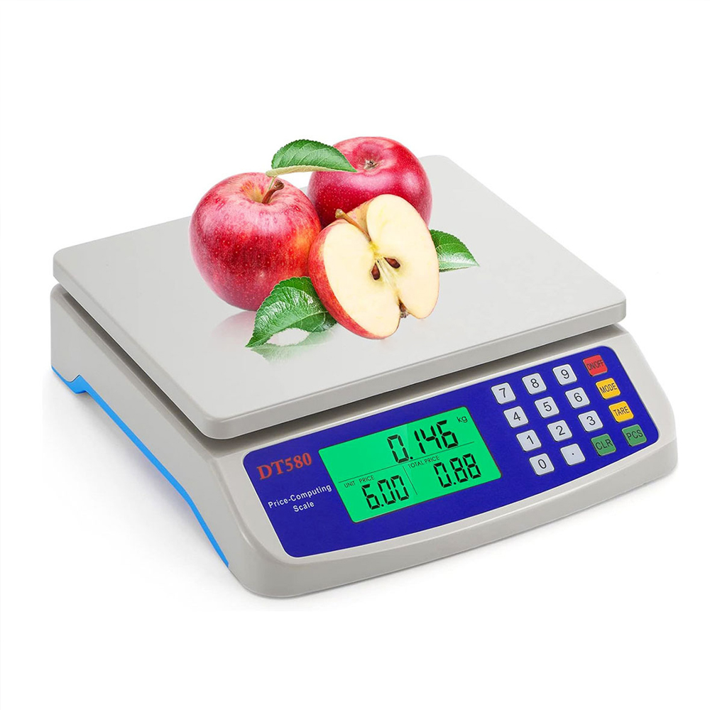 LCD Digital Scale, Rechargeable Kitchen Weighing Platform Food Scale, Electronic Scale For Accurate Measurements rechargeable