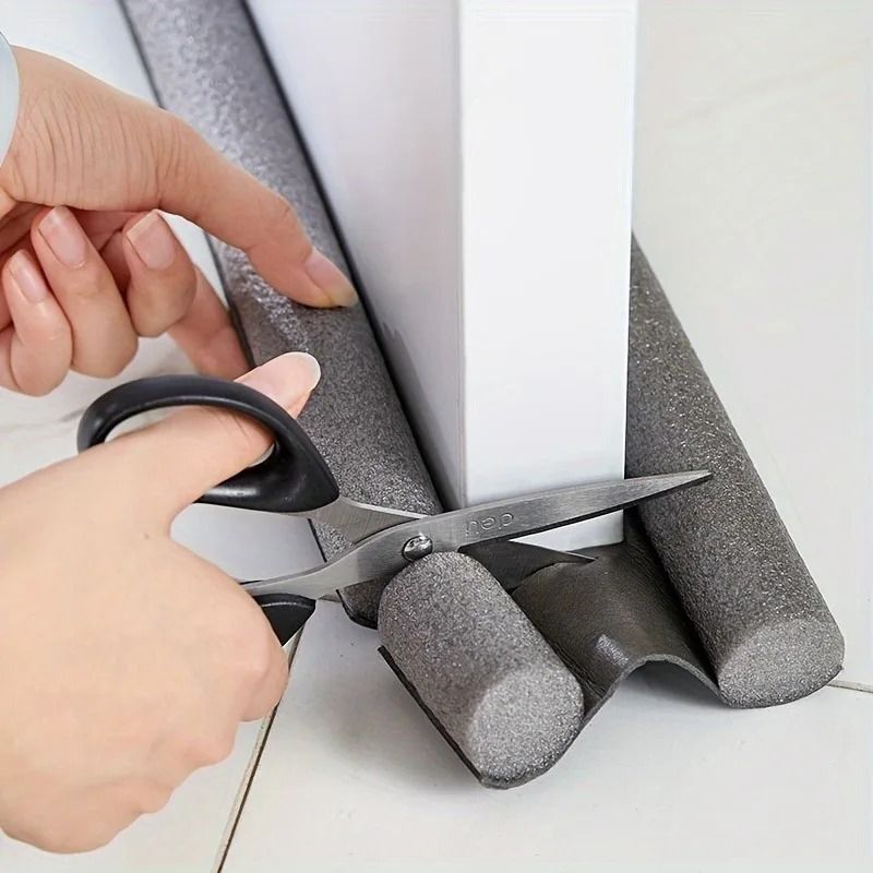 1pc Door Bottom Sealing Strip Ultimate Soundproof Draft Stopper brown