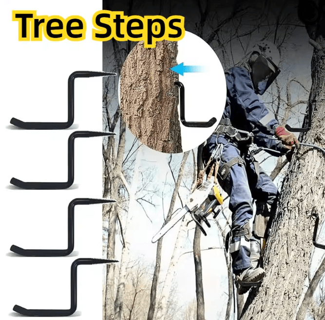 Heavy Duty Screw In Tree Steps For Hunting Tree Stand Climbing i