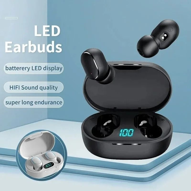 High Fidelity Bluetooth 5.1 Wireless Sport Headset And Noise Cancelling Audio System blue